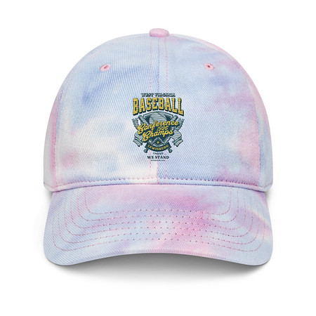 [ID: 480-G141] Baseball Conference Championships - Athlectic Badge Tie-Dye Hat
