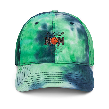 [ID: 480-G148] Basketball Mom - Mother's Day Tie-Dye Hat