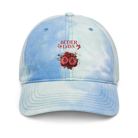 [ID: 480-G193] Better Days Ahead Tie-Dye Hat