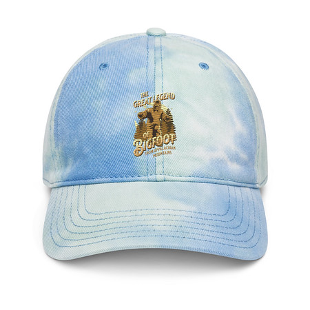 [ID: 480-G206] Bigfoot Legend  - Appalachian Forest Tie-Dye Hat