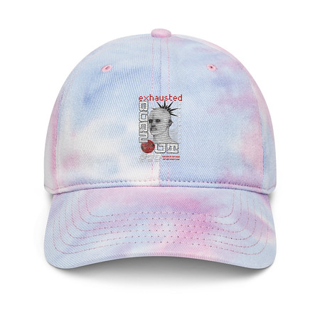 [ID: 480-G298] Burn Out - Futuristic 3D Head Tie-Dye Hat