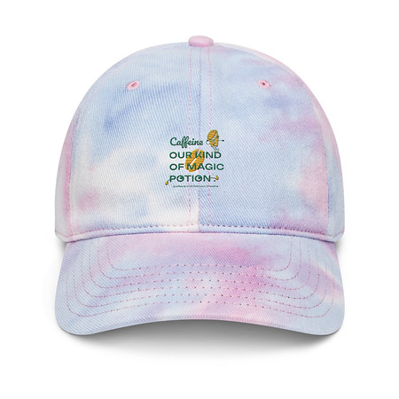 [ID: 480-G307] Caffeine Cartoon Tie-Dye Hat
