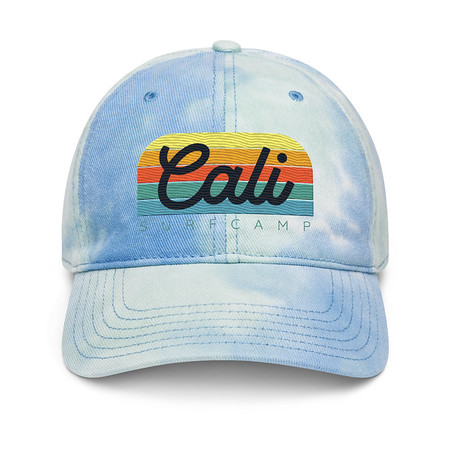 [ID: 480-G311] Cali Surf Camp - Outdoor Tie-Dye Hat