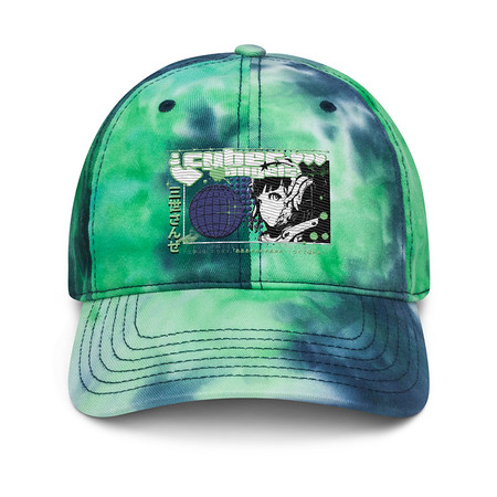 [ID: 480-G455] Cyber Angels - Y2k Girl Anime Tie-Dye Hat