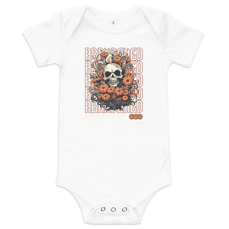[ID: 308-G18] Abbandoned Baby Short Sleeve One Piece