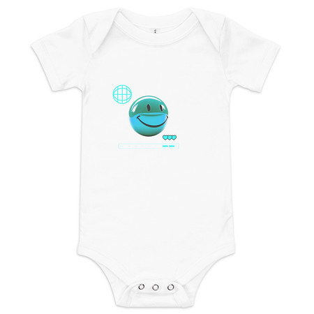 [ID: 308-G20] Abstract Y2K Baby Short Sleeve One Piece
