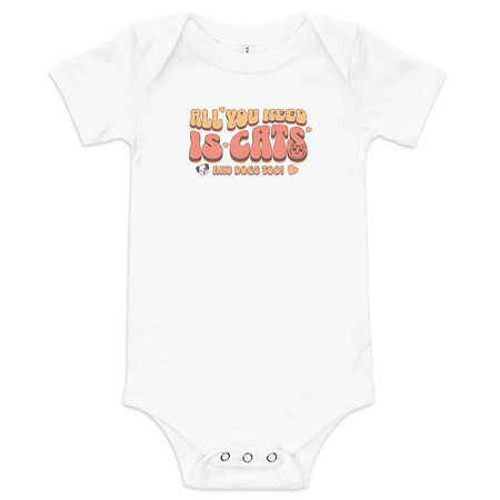 [ID: 308-G52] All You Need Baby Short Sleeve One Piece