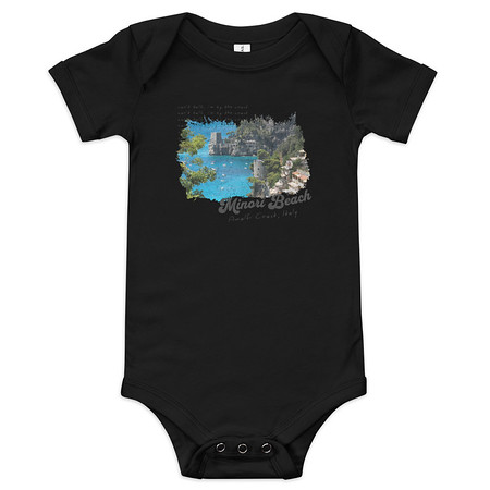 [ID: 308-G57] Amalfi Baby Short Sleeve One Piece
