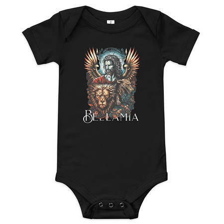 [ID: 308-G179] Bellamia Baby Short Sleeve One Piece