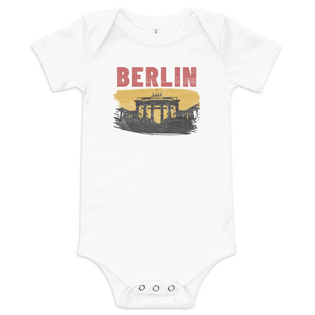 [ID: 308-G184] Berlin Baby Short Sleeve One Piece
