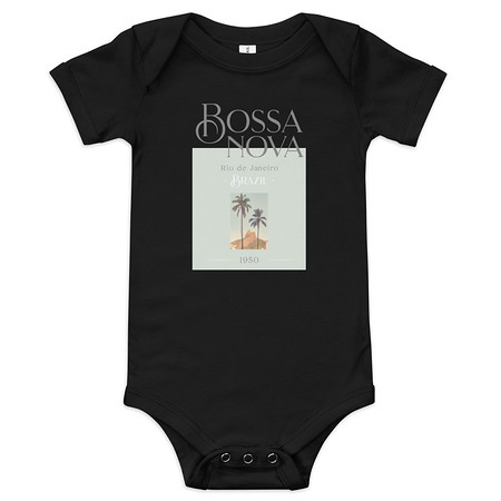 [ID: 308-G271] Bossa Nova Baby Short Sleeve One Piece