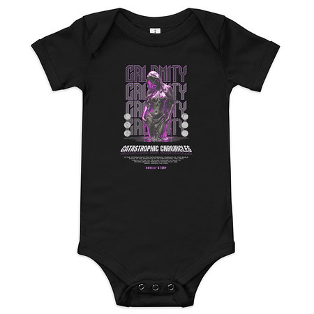 [ID: 308-G310] Calamity Streetwear Baby Short Sleeve One Piece