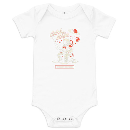 [ID: 308-G341] Catch the Magic Baby Short Sleeve One Piece