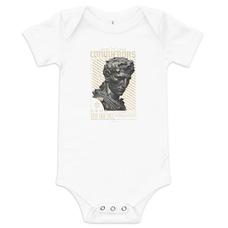 [ID: 308-G413] Conquerors Baby Short Sleeve One Piece