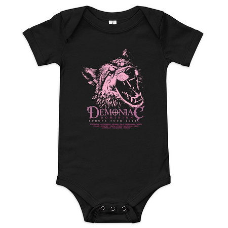 [ID: 308-G487] Demoniac Dominion Baby Short Sleeve One Piece