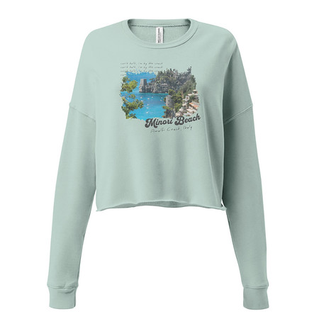 [ID: 316-G57] Amalfi Women's Cropped Sweatshirt
