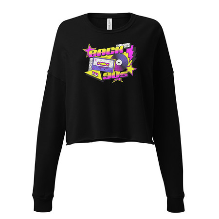 [ID: 316-G123] Back to 90s Women's Cropped Sweatshirt