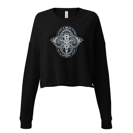 [ID: 316-G159] Be Part of the Big Picture - Insect Women's Cropped Sweatshirt