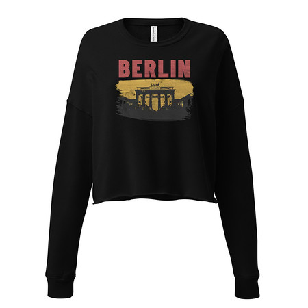 [ID: 316-G184] Berlin Women's Cropped Sweatshirt