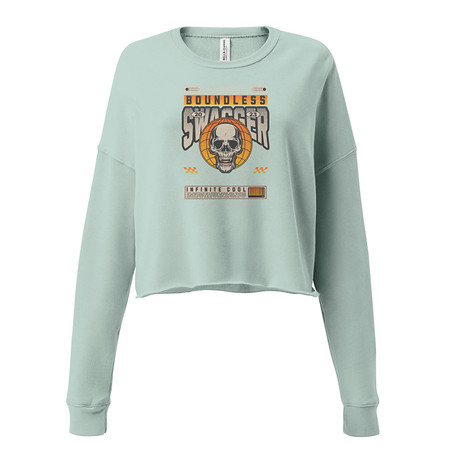 [ID: 316-G273] Boundless Swagger Women's Cropped Sweatshirt