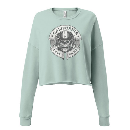 [ID: 316-G306] CAFE RACERS FUNNY Women's Cropped Sweatshirt