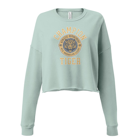 [ID: 316-G356] CHAMPION TIGER NYC Women's Cropped Sweatshirt