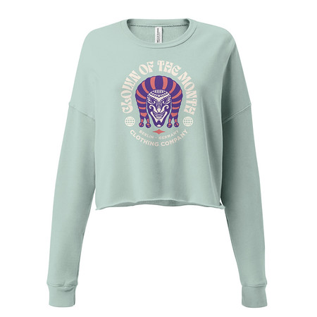 [ID: 316-G389] Clown of the Month Women's Cropped Sweatshirt