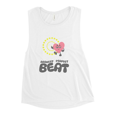[ID: 271-G19] Absolut Perfect Beat Women's Muscle Tank