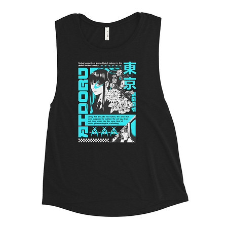 [ID: 271-G35] Aidoru - Japanese Anime Girl Women's Muscle Tank