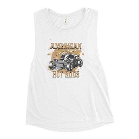 [ID: 271-G73] American Hot Rods Women's Muscle Tank