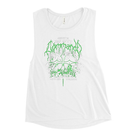 [ID: 271-G105] Assault on the City Women's Muscle Tank