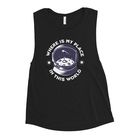 [ID: 271-G110] Astronaut Women's Muscle Tank