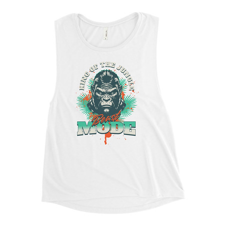 [ID: 271-G171] Beast Mode Women's Muscle Tank