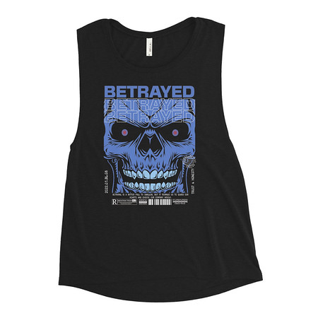[ID: 271-G191] Betrayed Women's Muscle Tank