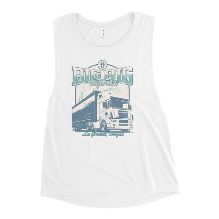 [ID: 271-G202] Big Rig Express Women's Muscle Tank