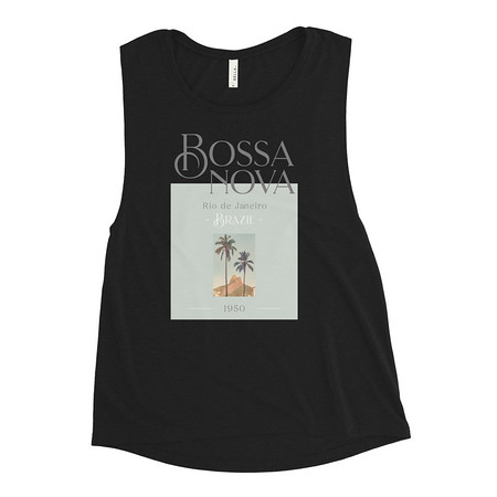[ID: 271-G271] Bossa Nova Women's Muscle Tank