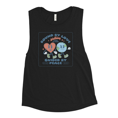 [ID: 271-G272] BOUND BY LOVE Women's Muscle Tank