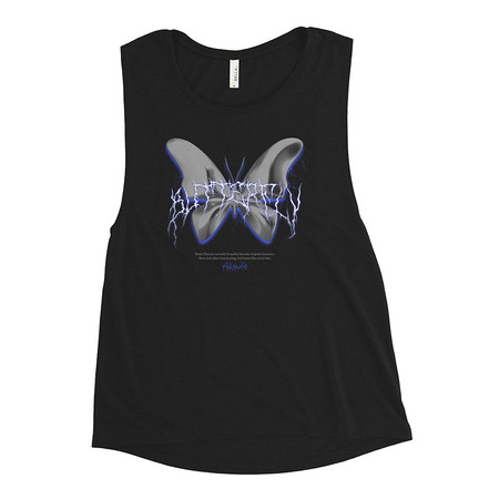[ID: 271-G302] Butterfly Women's Muscle Tank