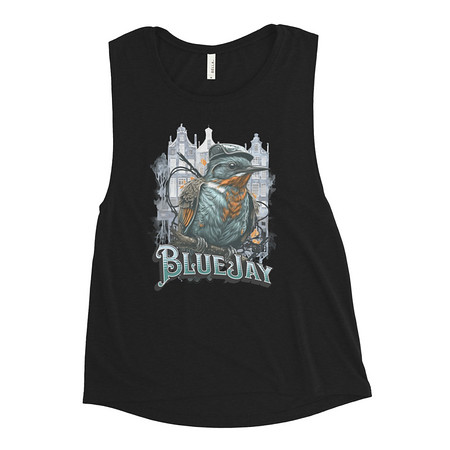[ID: 271-G381] Classic Bird  Women's Muscle Tank