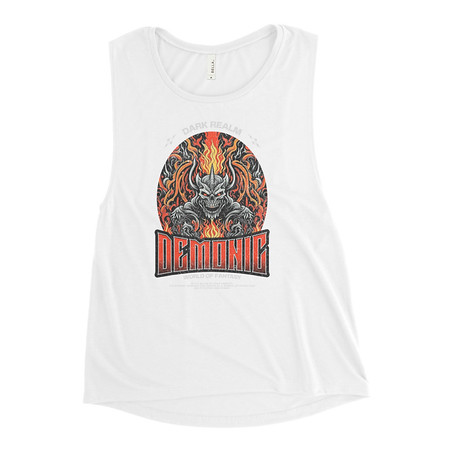 [ID: 271-G488] Demonic Women's Muscle Tank