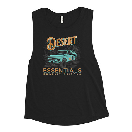 [ID: 271-G489] desert Women's Muscle Tank