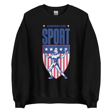[ID: 145-G71] American Football Sport Unisex Crew Neck Sweatshirt
