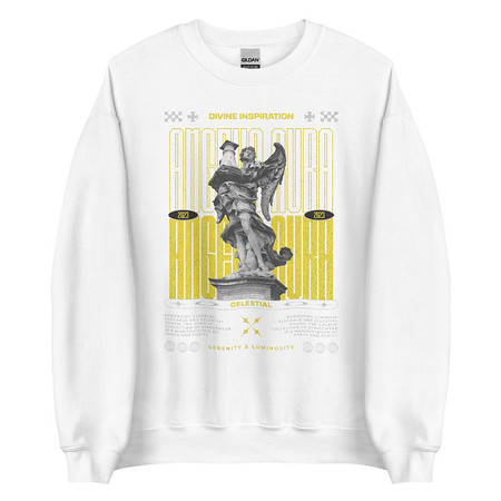 [ID: 145-G82] Angelic Aura Streetwear Unisex Crew Neck Sweatshirt