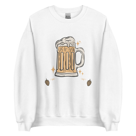 [ID: 145-G176] Beer Time - Father's Day Unisex Crew Neck Sweatshirt