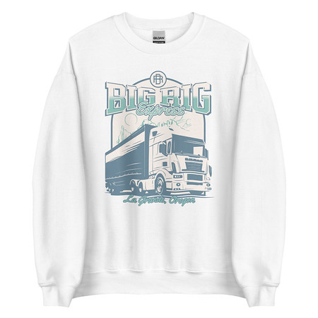 [ID: 145-G202] Big Rig Express Unisex Crew Neck Sweatshirt