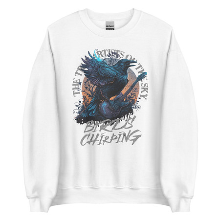 [ID: 145-G210] Birds Chirping Unisex Crew Neck Sweatshirt