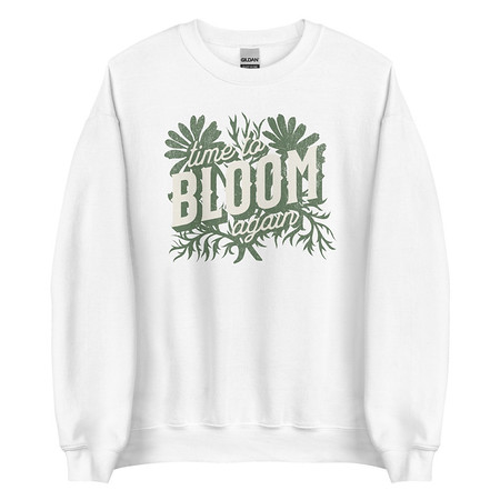 [ID: 145-G239] Bloom Again Unisex Crew Neck Sweatshirt