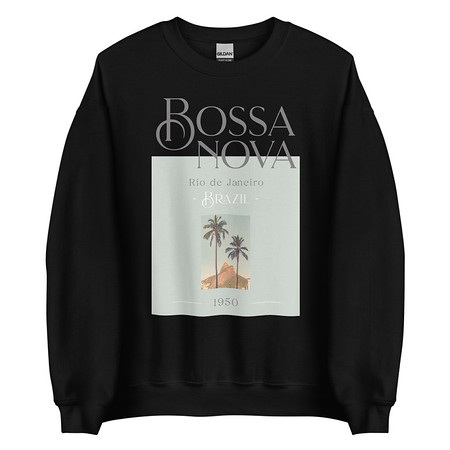 [ID: 145-G271] Bossa Nova Unisex Crew Neck Sweatshirt