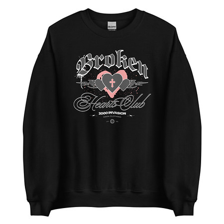 [ID: 145-G287] Broken Hearts Club Unisex Crew Neck Sweatshirt