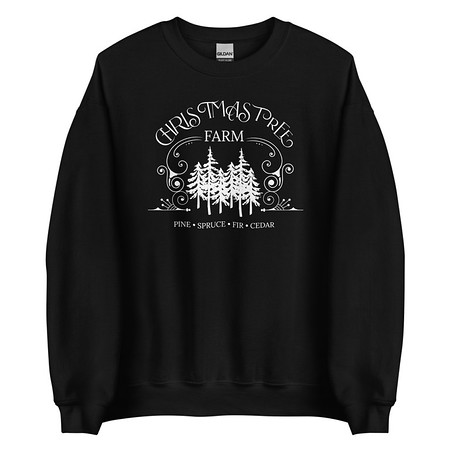 [ID: 145-G377] Christmas Tree Farm Unisex Crew Neck Sweatshirt